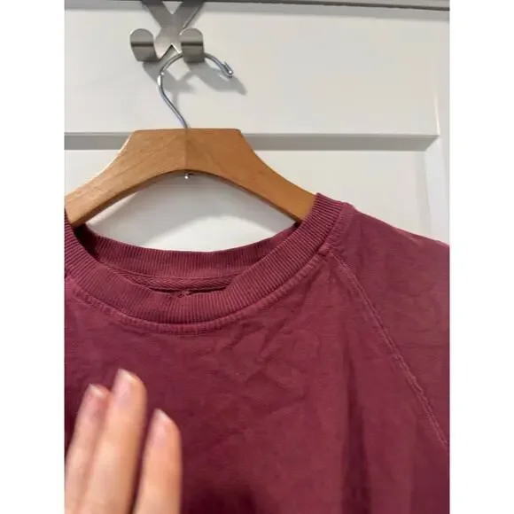 Free People Movement Icon T-Shirt Burgnady Red S - Picture 5 of 5